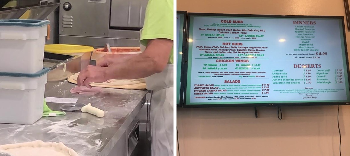Mamma Maria New York Pizzeria Auburn Menu