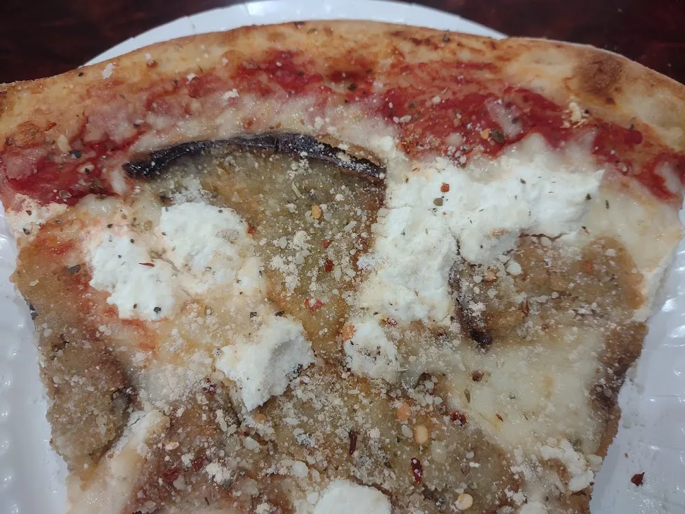 Eggplant Ricotta Pizza